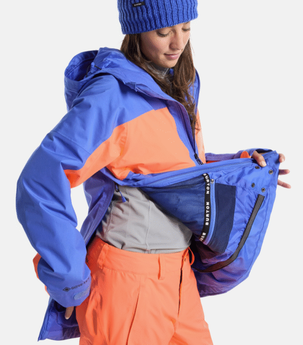 Campera Anorak Snow Mujer Burton Pillowline GORE-TEX 2L